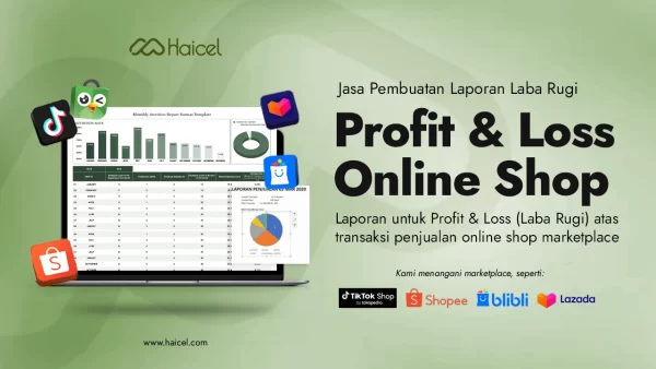 Jasa Pembuatan Laporan Laba Rugi Profit Loss Online Shop Marketplace